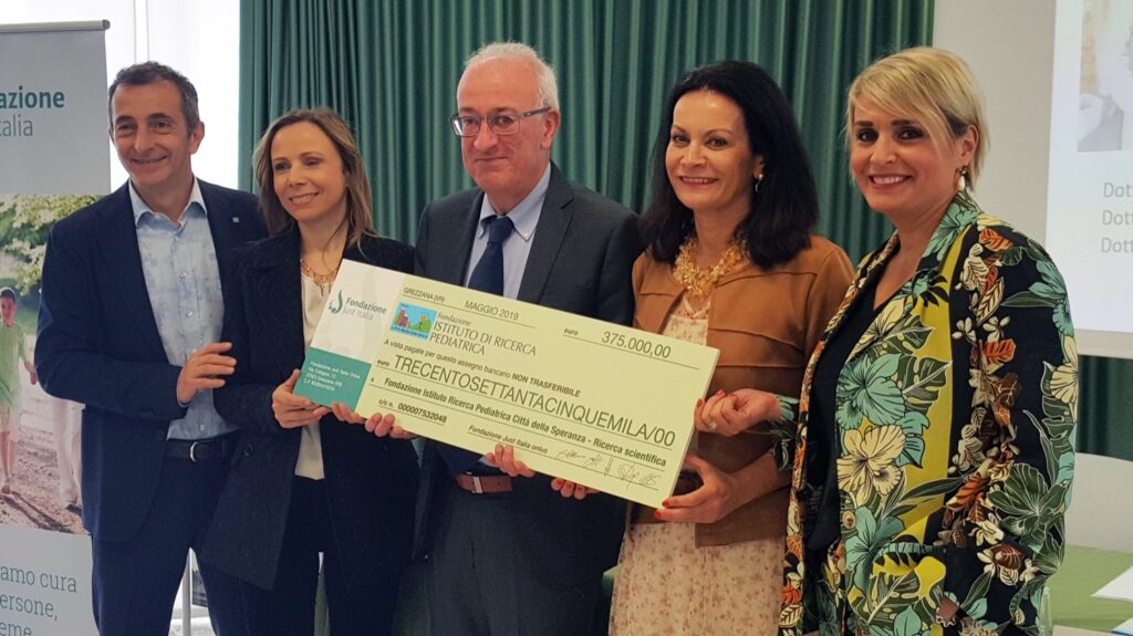 Fondazione Just Italia sostiene la Ricerca sul Medulloblastoma