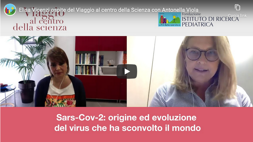 Nascita e sviluppo di Covid-19, Elisa Vicenzi al “Viaggio al centro della scienza”