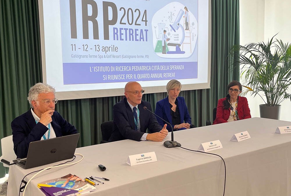 Quarta Edizione «RETREAT ISTITUTO DI RICERCA PEDIATRICA 2024»